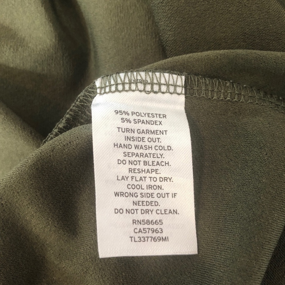 Leith Green Mini Shift Dress Size XS - Picture 6 of 11